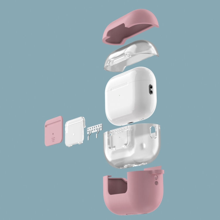 Thumbnail: Earphone Silicone PC Protective Case with Switch Button and Buckle