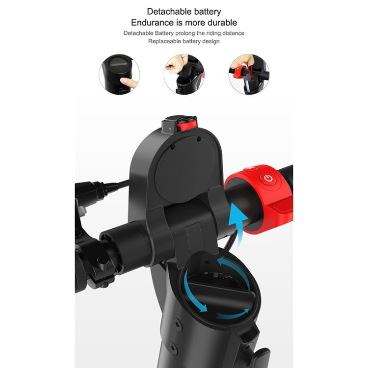 Thumbnail: X7 Foldable Scooter with 8.5 inch Vacuum Tires