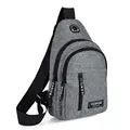 Thumbnail: 2023 New Multifunctional Chest Bag Men's Fashion Trend Oxford Cloth Shoulder Bag