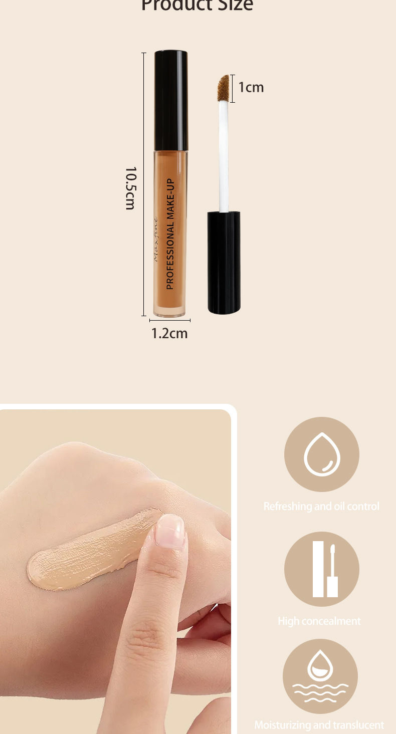 Thumbnail: Liquid Concealer Matte High Coverage Waterproof Oil Control Moisturizing Long La