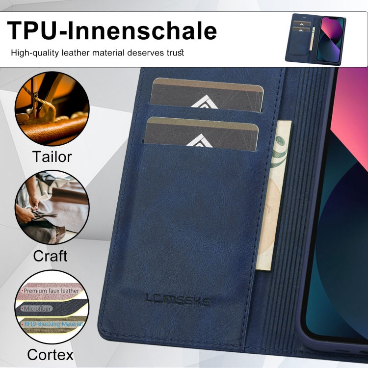 Thumbnail: LC.IMEEKE RFID Anti-theft Leather Phone Case