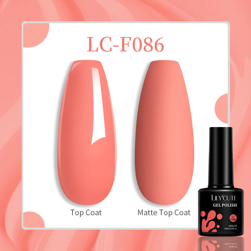 Thumbnail: LILYCUTE Pink Purple Color Gel Nail Polish Spring Summer Semi Permanent For Mani