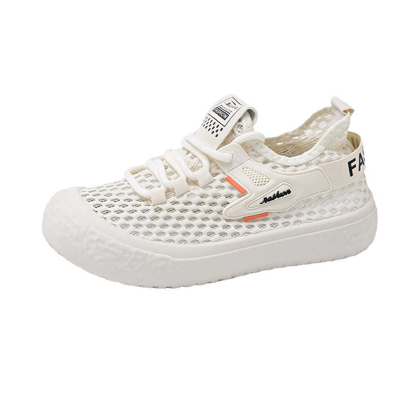 Shoes Woman 2025 Outdoor Casual Sports Hollow Breathable Comfortable Thick