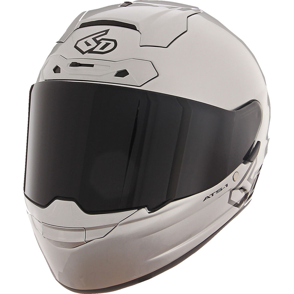 Thumbnail: 6d Helmets - Ats-1r Helmet - Gloss Silver - 2xl - 30-0999