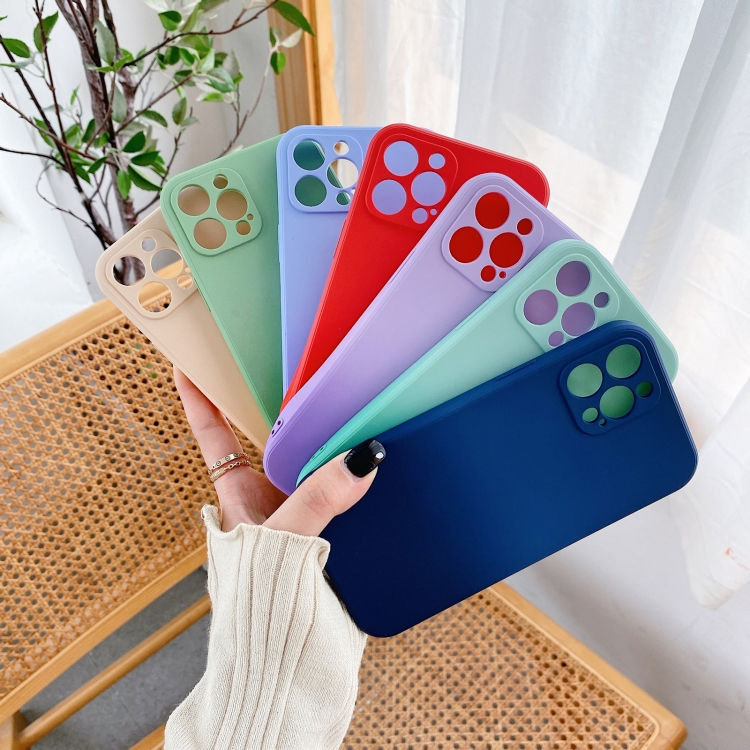 Thumbnail: Straight Edge Gradient Hand-feel Paint Shockproof TPU Case