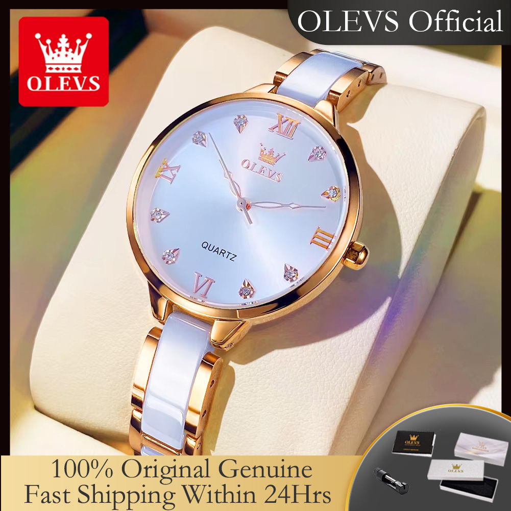 OLEVS 5872 Woman Watches Imported Japan Quartz Movement Waterproof Watch For Wom