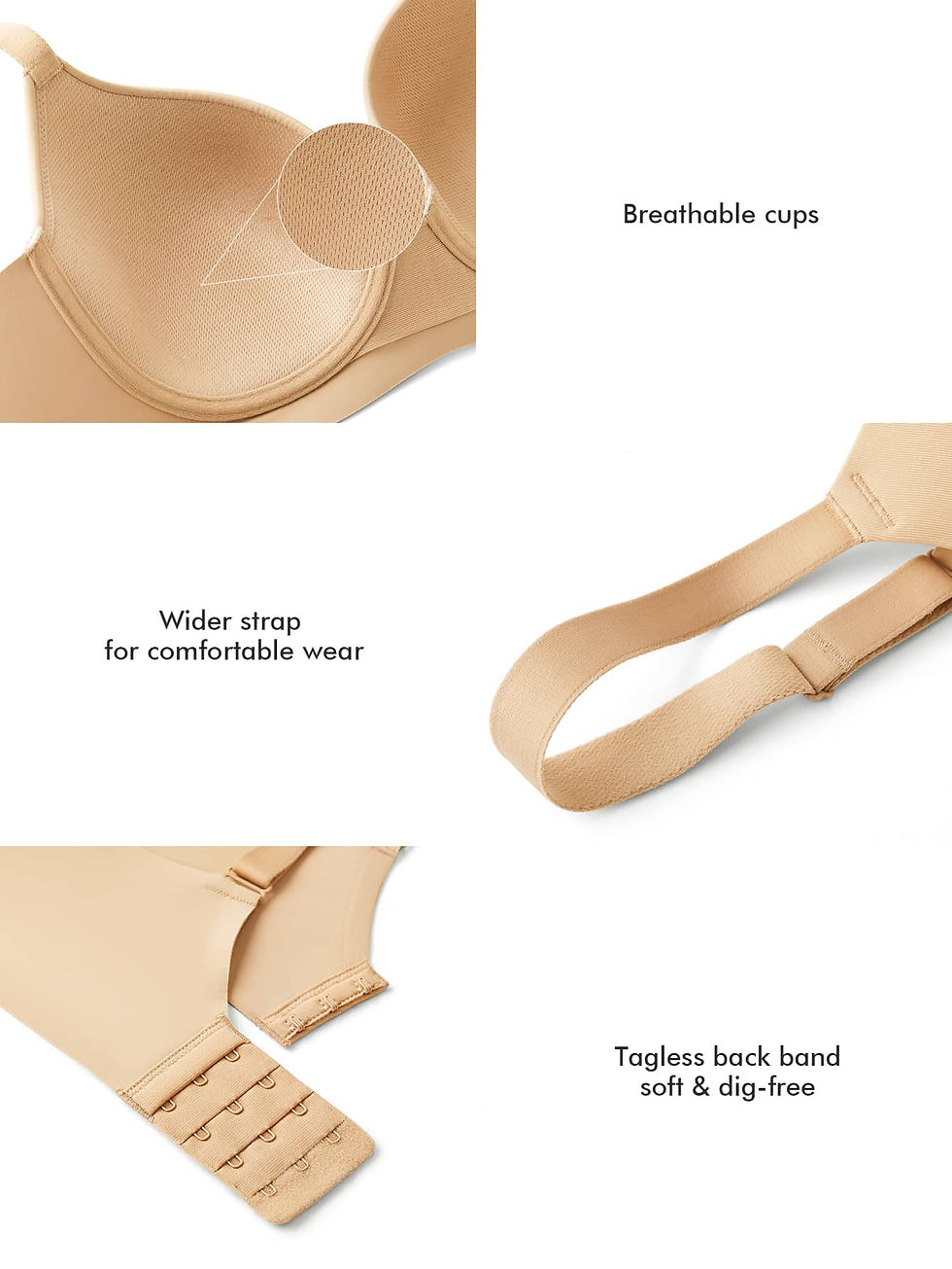 Thumbnail: Luvlette Plus Smooth Sculpt Full-coverage Bra