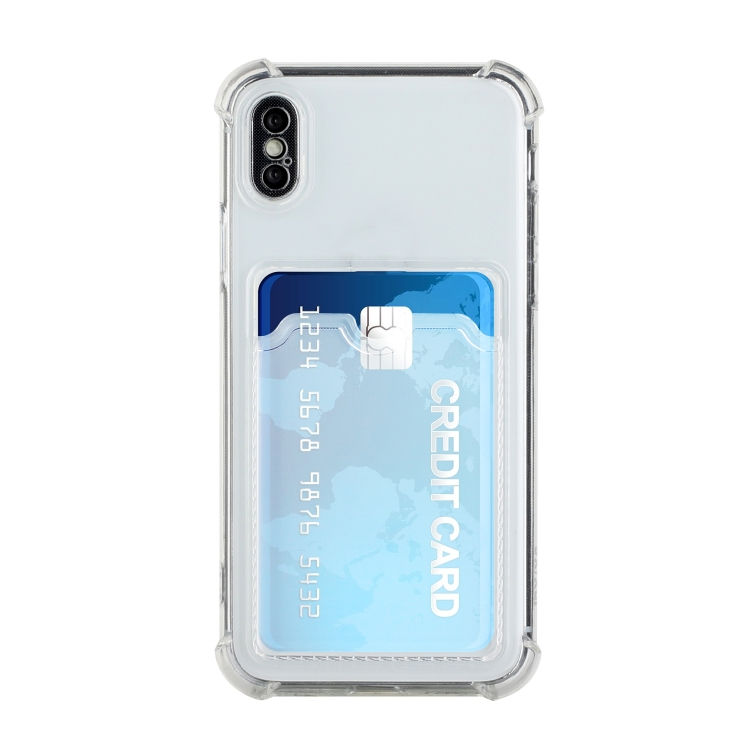 Thumbnail: TPU Dropproof Protective Back Case with Card Slot