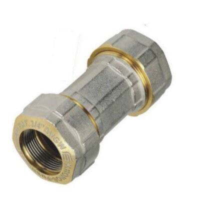 Thumbnail: RACCORDO DOPPIO PER TUBO IN FERRO 1.1/4 " KRONOS RIPARAZIONE TUBI ZINCAT