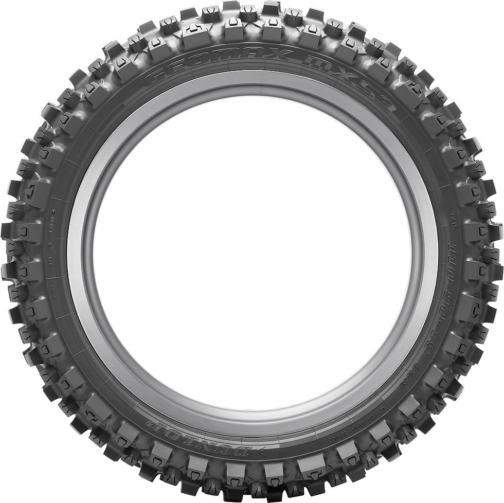 Thumbnail: DUNLOP - TIRE GEOMAX MX53 REAR 90/100-14 49M BIAS TT - 45236470