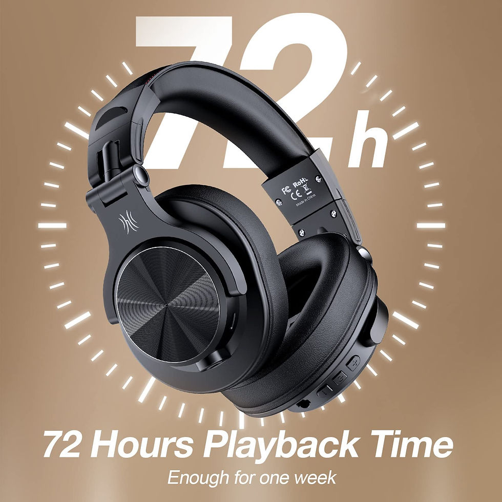 Thumbnail: OneOdio A70 A10 Active Noise Cancelling Headphones
