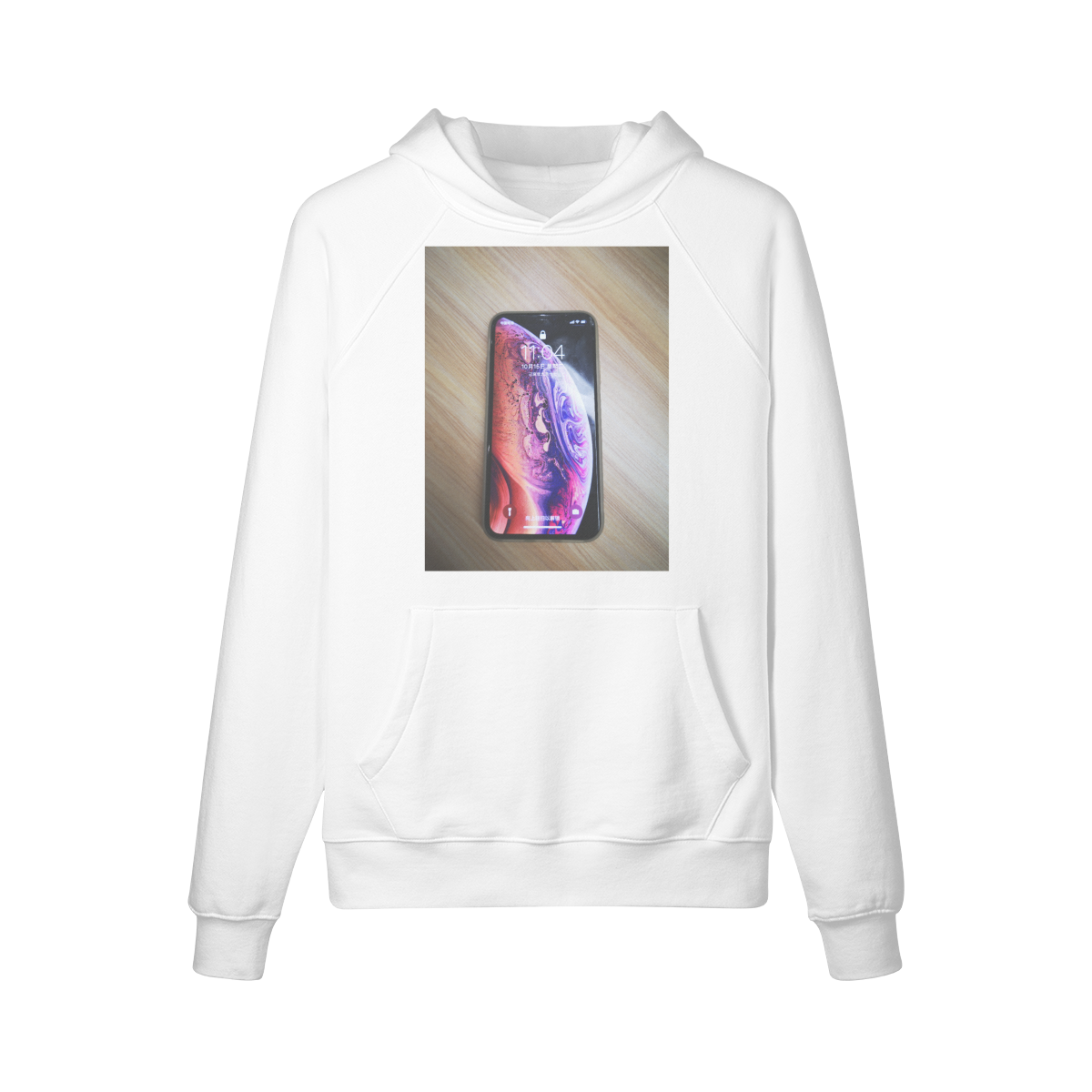380G Unisex Fleece Hoodie