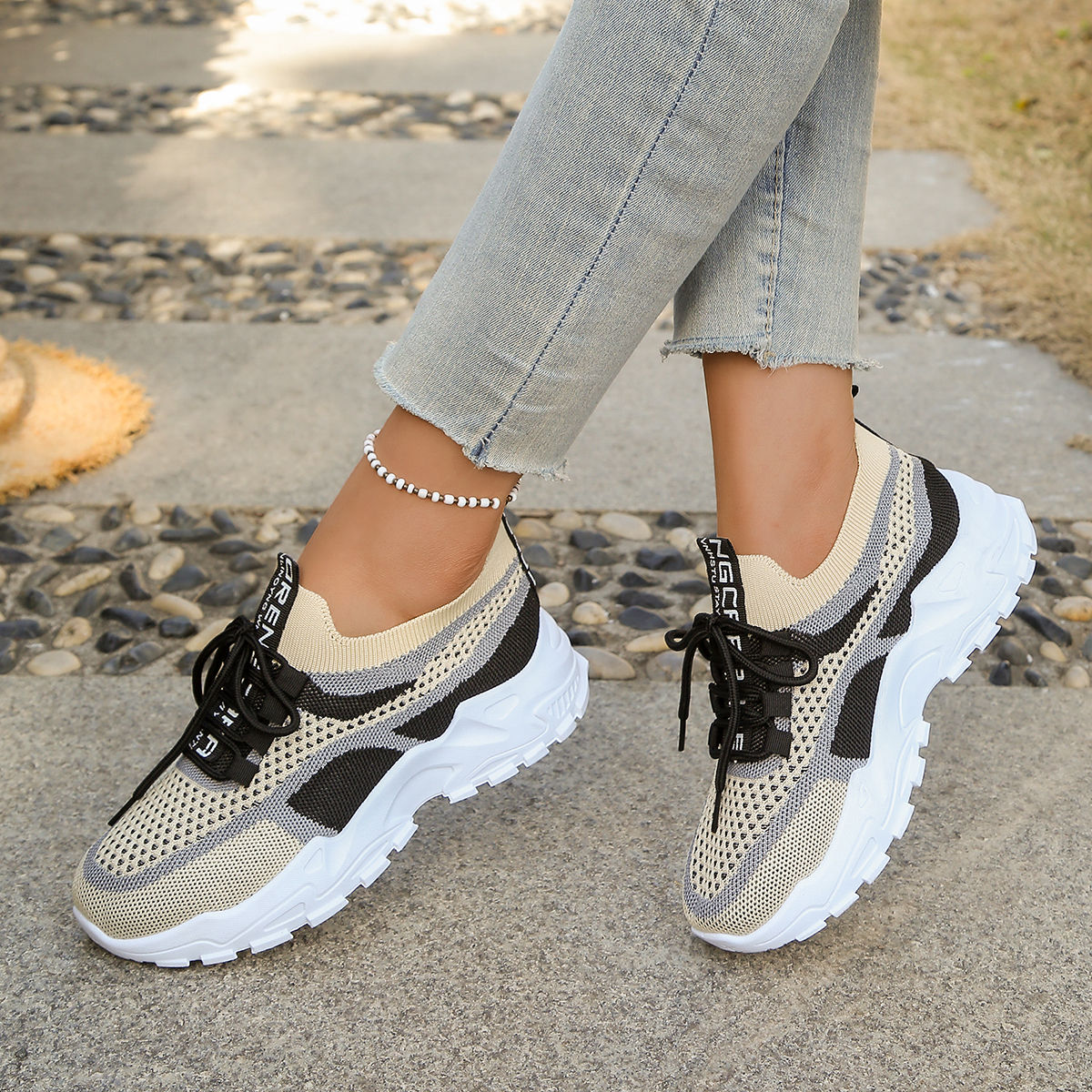 Women'S Shoes Summer 2026 Casual Sports Breathable And Lightweight, Dua