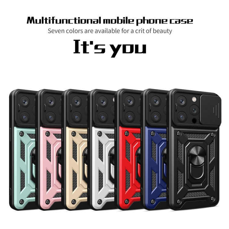 Thumbnail: Sliding Camera Cover Design TPU+PC Phone Case
