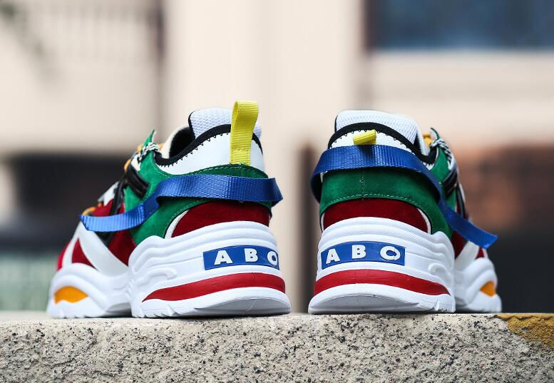 Thumbnail: Trendy Colorful Flat Sneakers for Women (Dad Shoes)