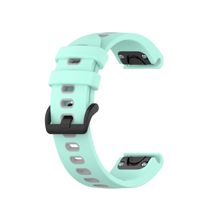 Thumbnail: Sports Two-Color Silicone Watch Band
