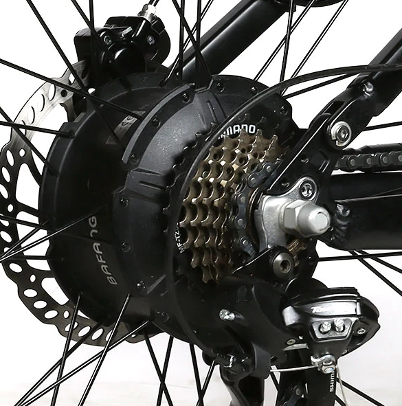 Thumbnail: Electric Bike750W 48V 17AH 120KM 150KG 26KENDA fat tires Shimano 21S shifting + 