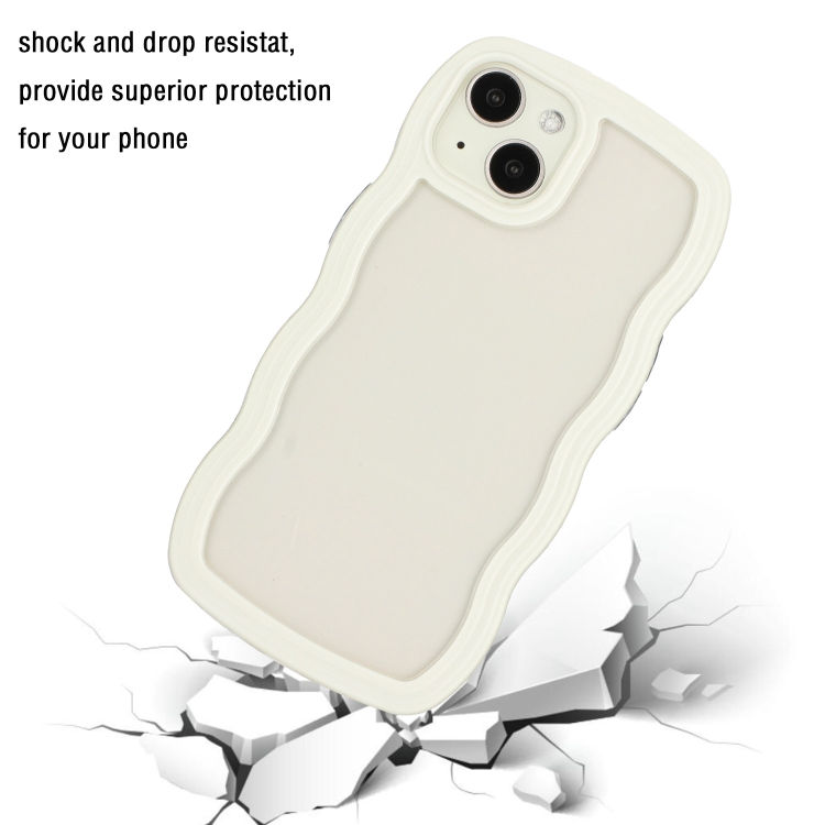Thumbnail: Candy Color Wave TPU Clear PC Phone Case