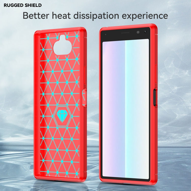 Thumbnail: Brushed Texture Carbon Fiber TPU Phone Case