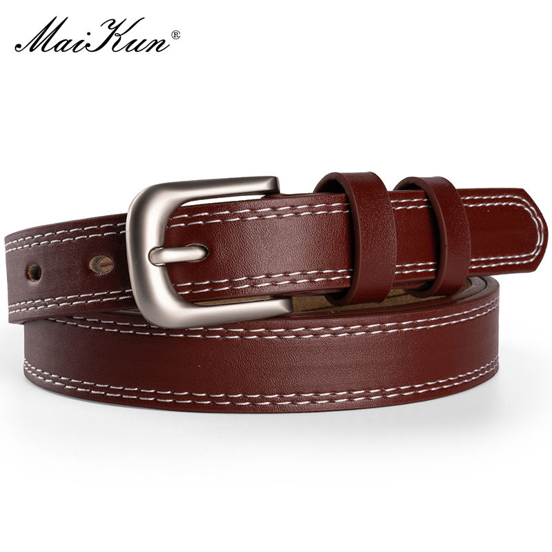 Leather Belts for Women Cummerbund Female Belt Decorative Sim