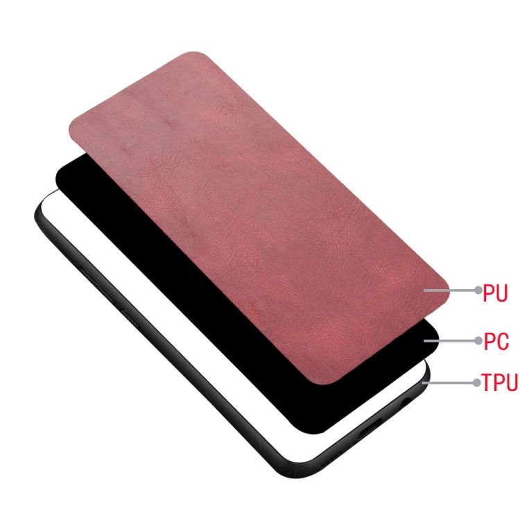 Thumbnail: For Galaxy A71 5G Shockproof Sewing Cow Pattern Skin PC + PU + TPU Case