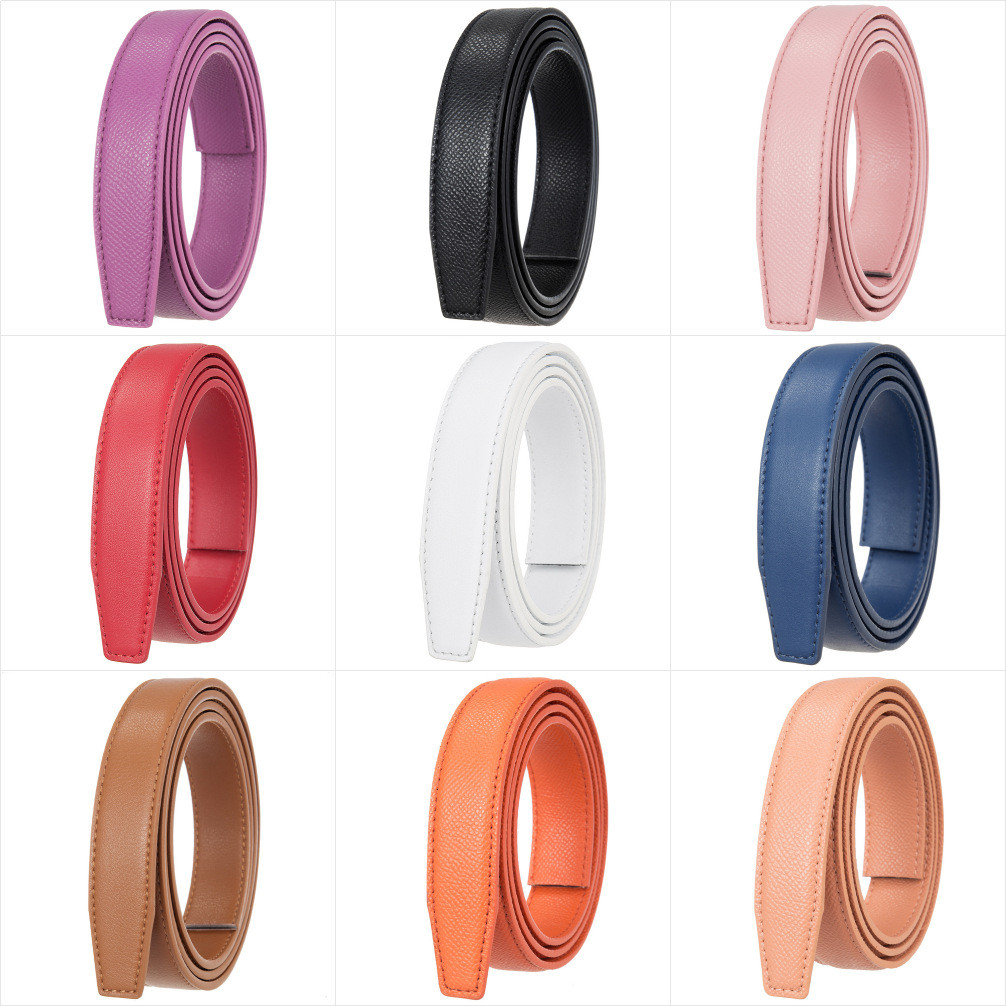 Women'S Belts Ladies Design Simple Versatile Jeans Accessor
