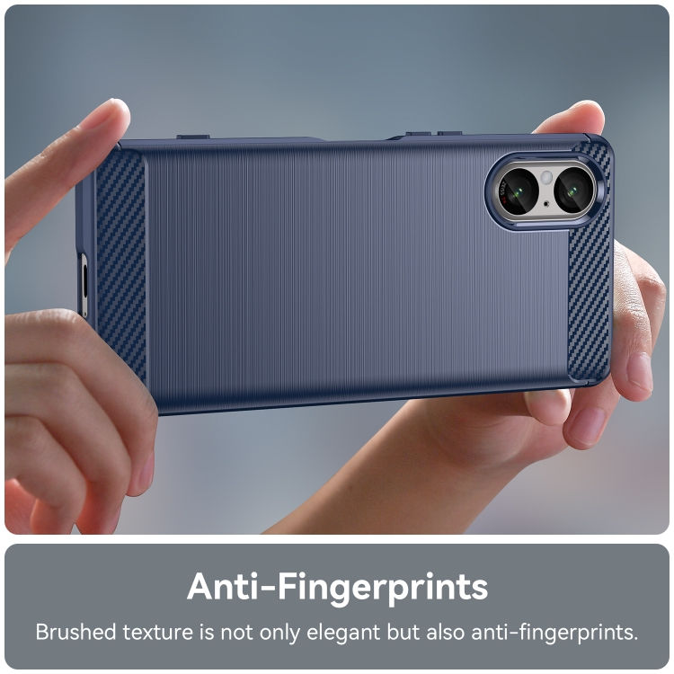 Thumbnail: Carbon Fiber Brushed Texture TPU Phone Case