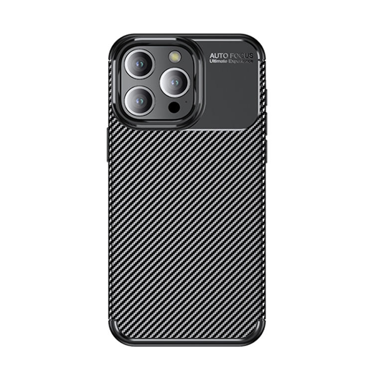 Thumbnail: Carbon Fiber Texture Shockproof TPU Phone Case