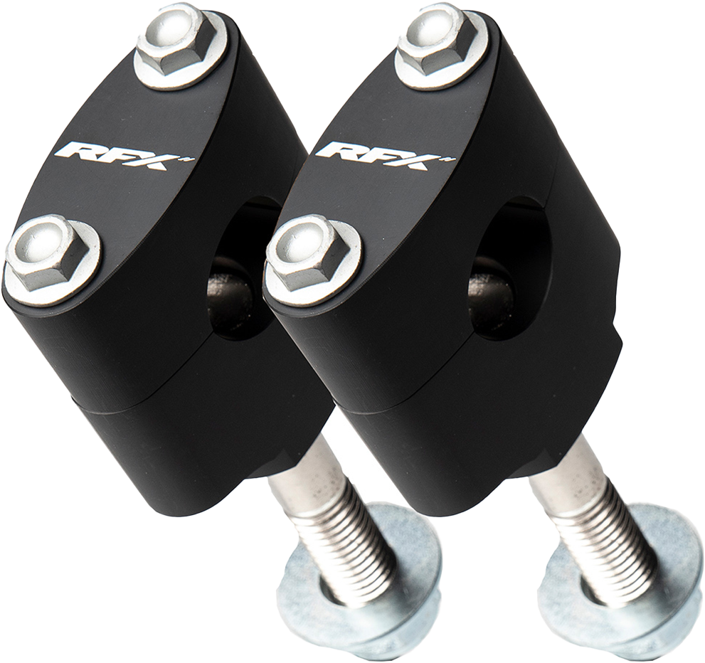 RFX - HANDLEBAR MOUNT KIT 7/8" BLACK HON/KAW - FXHM 10022 55BK