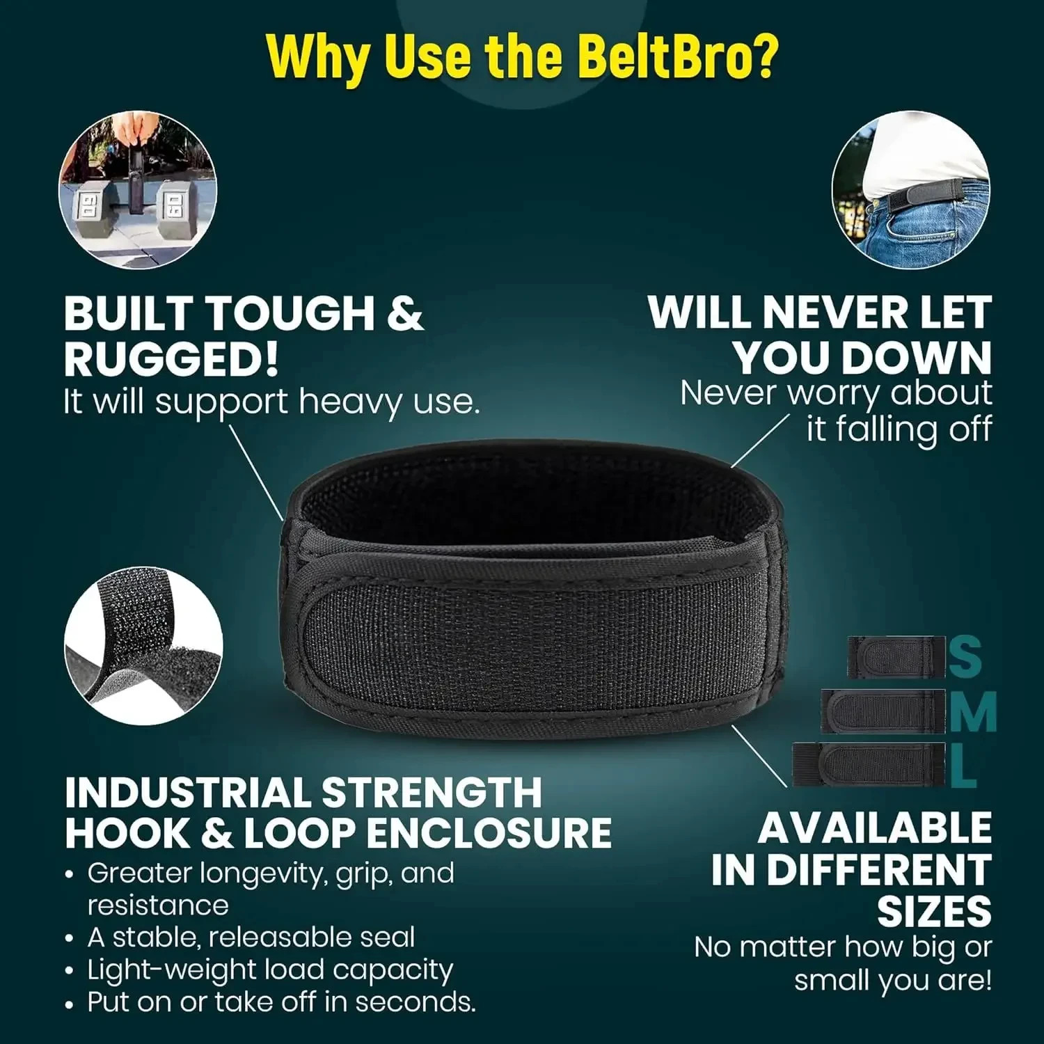 2pc/1pc Buckle Free Waist Belts Men'S Ultra-Soft No Elastic view 4