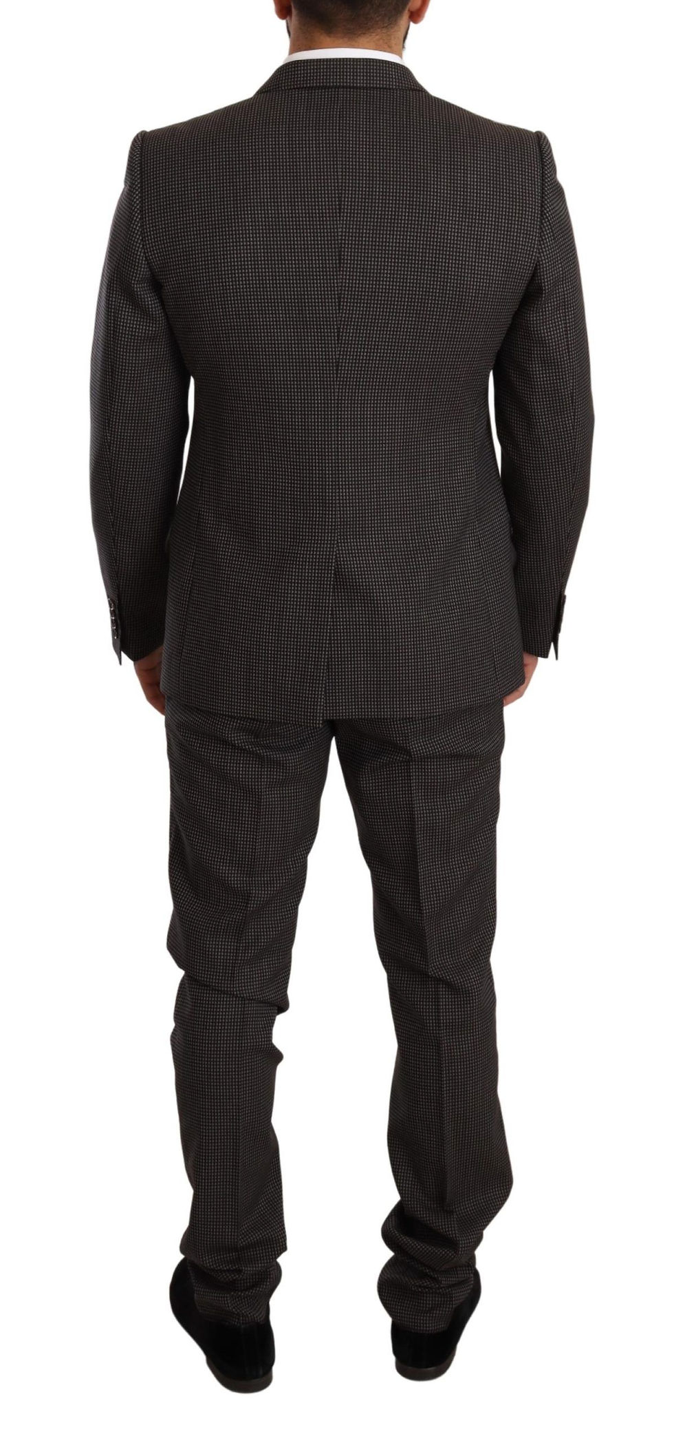 Thumbnail: Elegant Gray Martini Woolen Suit Set