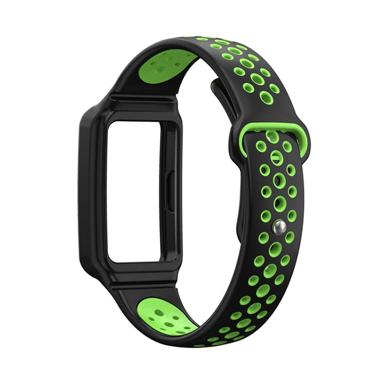 Thumbnail: Integrated Two Color Silicone Watch Band