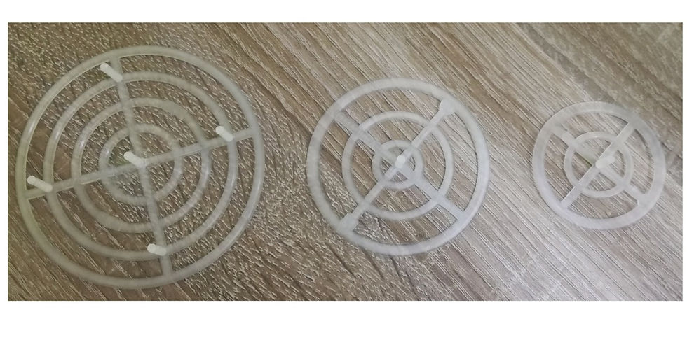 Thumbnail: PRESSELLI BARATTOLI CONSERVE PLASTICA CON PIEDINI PRESSINO GRIGLIA SALVAPRODOTTO