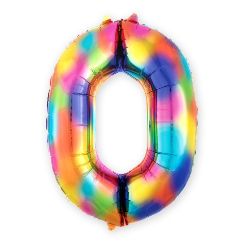 Thumbnail: Giant Rainbow Numbers (34inches tall)