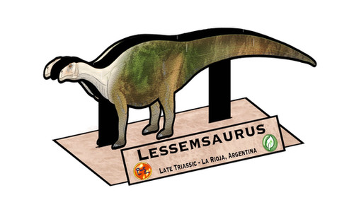 Saurus Paper Lessemsaurus - Paper-Saurus DIY Dino Kit | Siding 14 Gallery