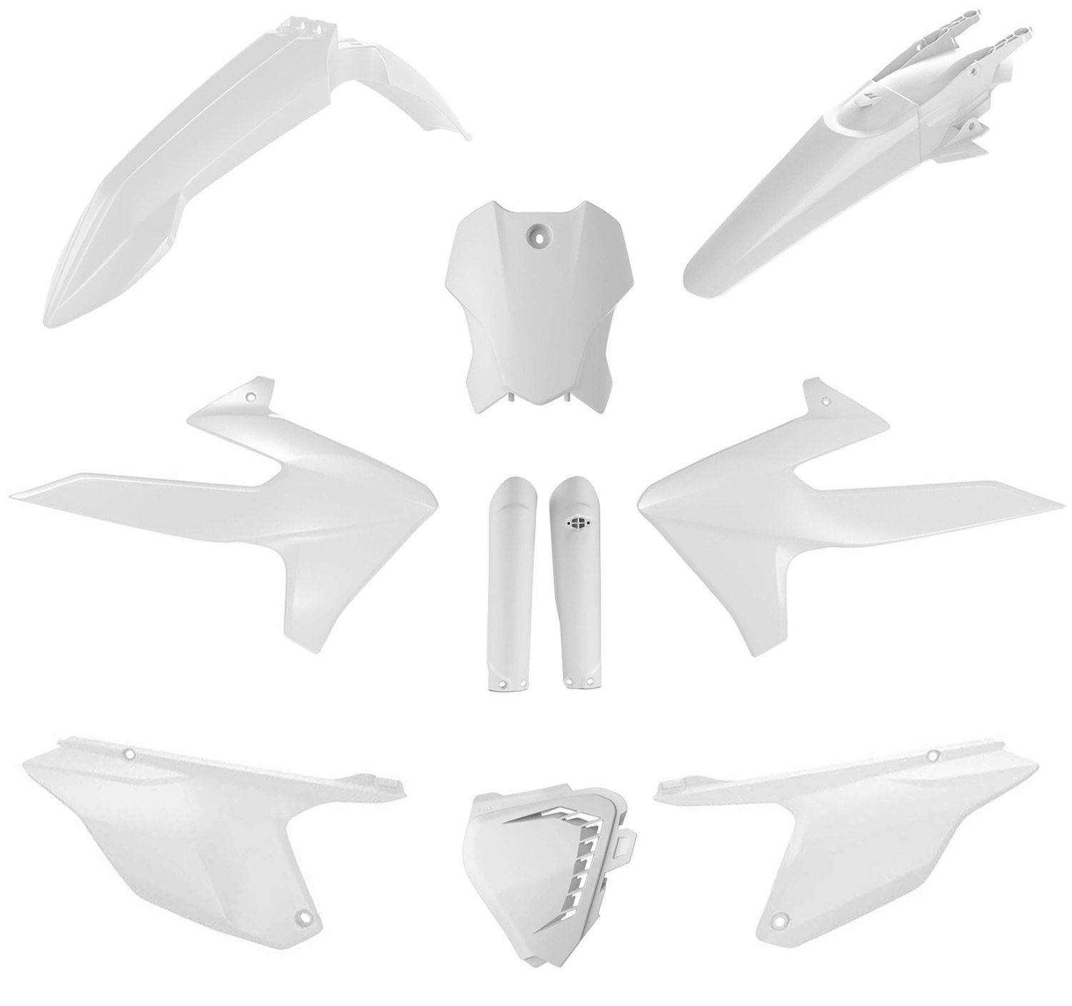 ACERBIS PLASTIC KIT TRIUMPH TF 24-26 WHITE