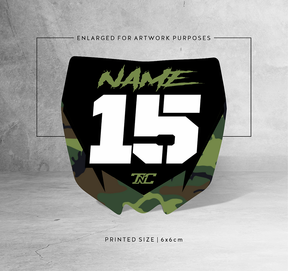 Thumbnail: Mini Plate Pack - Camo