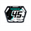 Thumbnail: BMX PLATE DECAL - Snow Camo