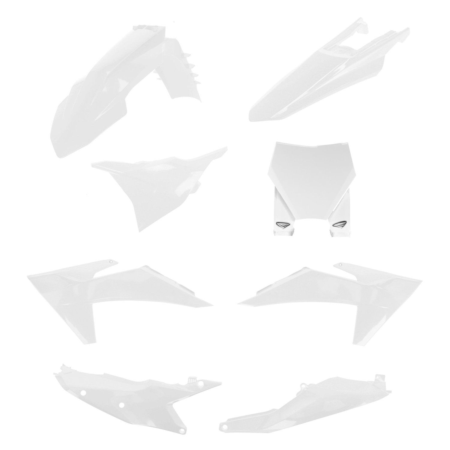 CYCRA PLASTIC KIT KTM SX SXF 23-24 WHITE