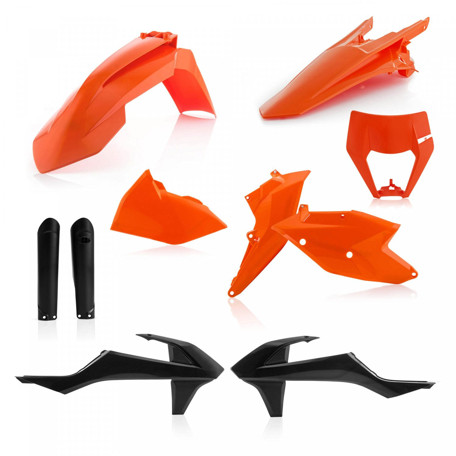 ACERBIS PLASTIC KIT KTM EXC EXCF 17-19 ORIGINAL 19