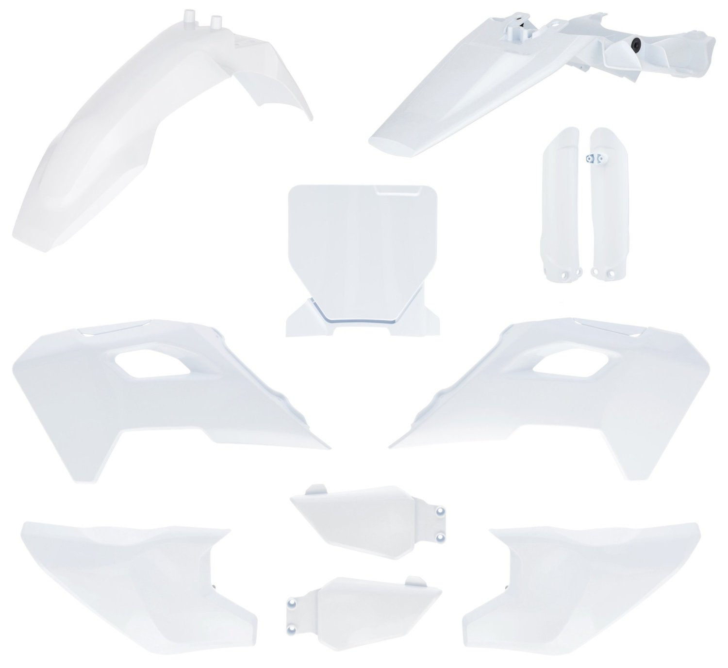 ACERBIS PLASTIC KIT HUSQVARNA TC 50 24-26 WHITE