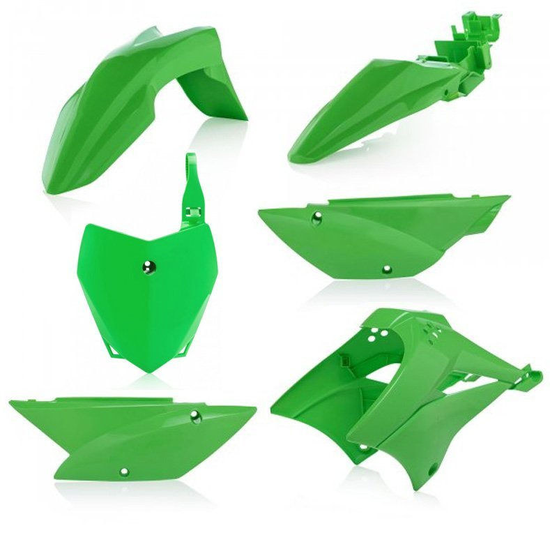 ACERBIS PLASTIC KIT FULL KAWASAKI KLX 110 10-25 GREEN