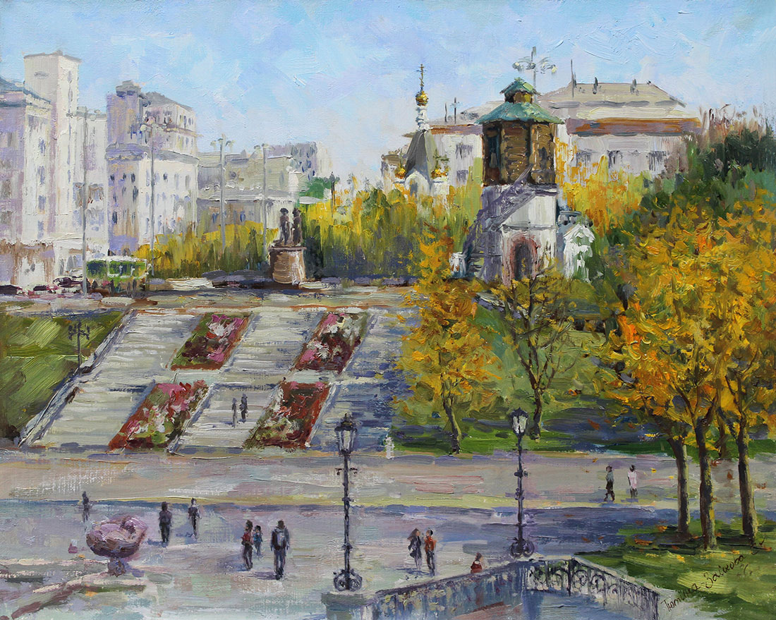 Плотинка. Сентябрь. Е. Тютина Зайкова