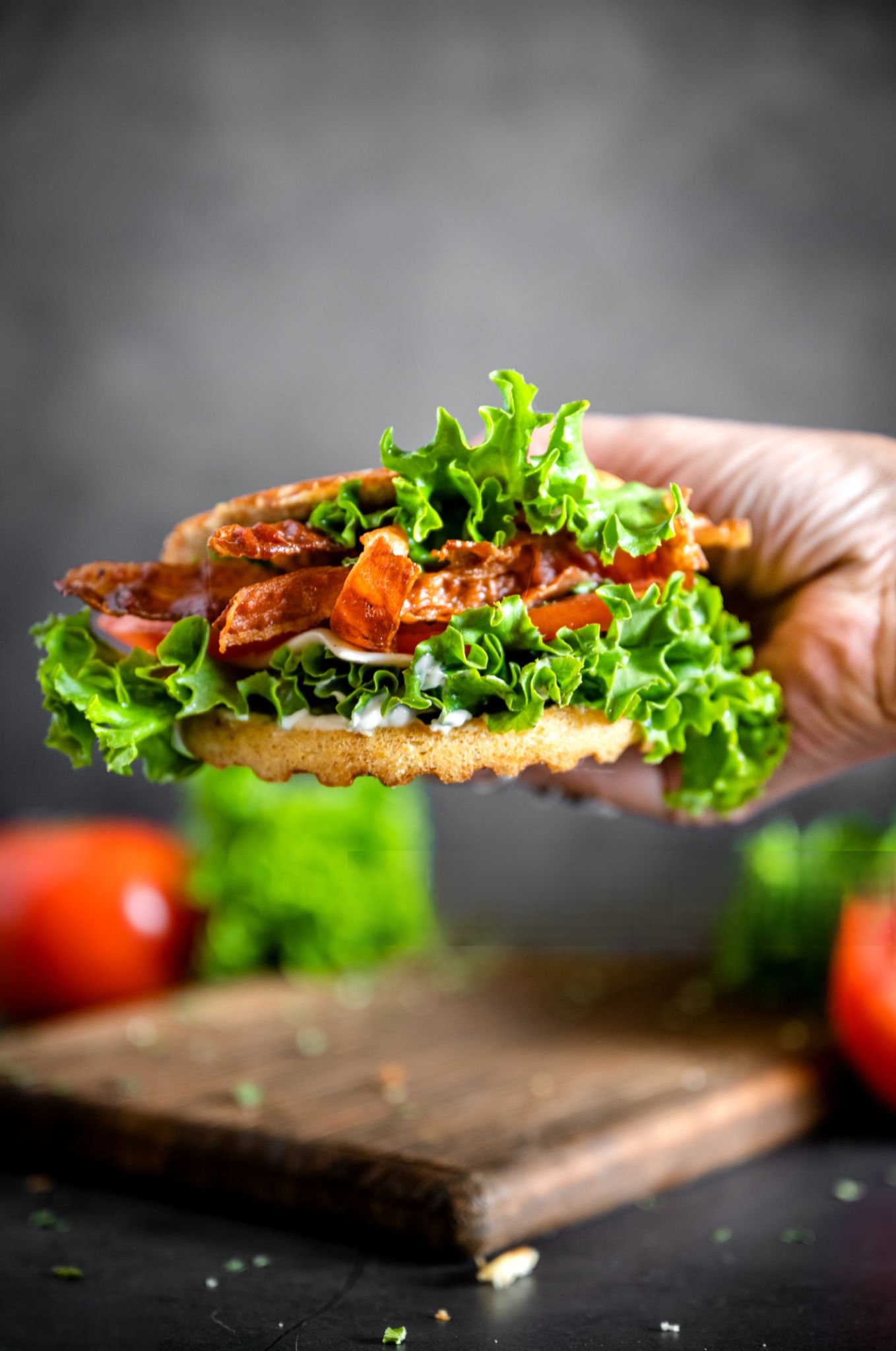 Arranged Food and Objects