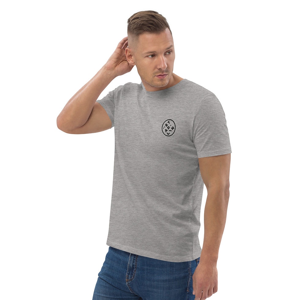 Thumbnail: Städlin Unisex organic cotton t-shirt logo nero