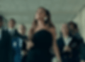 Animated GIF of Ariana Grande walking with US government officials