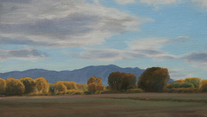 Autumn Hay Meadow, Linda Lillegraven
