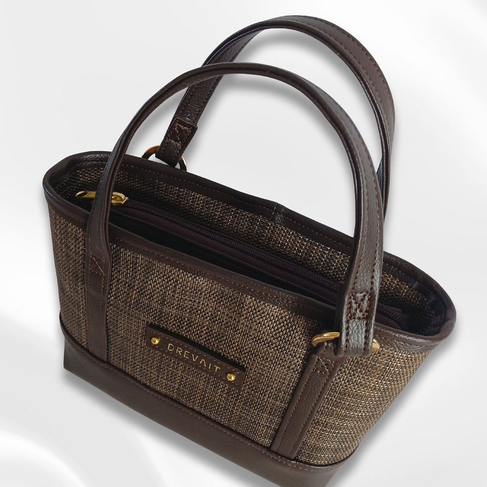 Thumbnail: Promenade Mini Tote - Rustic Husk