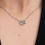 Thumbnail: SPARKLING INFINITY HEART COLLIER NECKLACE