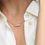 Thumbnail: Pandora Timeless Pavé Double-row Bar Collier Necklace